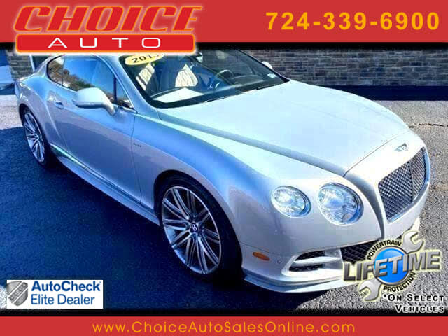 2013 Bentley Continental GT Speed AWD