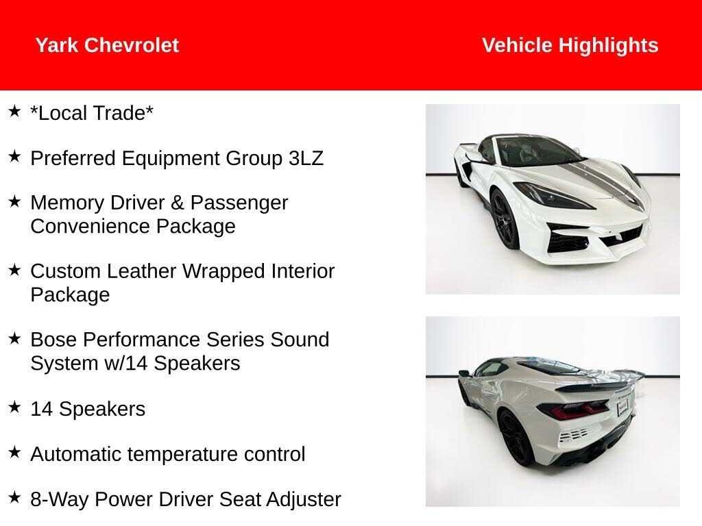 2024 Chevrolet Corvette Z06 3LZ Coupe RWD photo 2