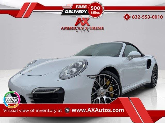 2016 Porsche 911 Turbo S Cabriolet AWD photo 1 of 24