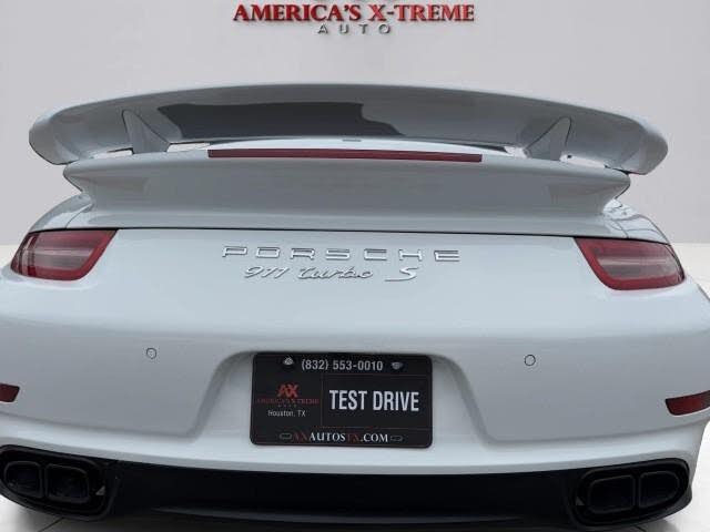 2016 Porsche 911 Turbo S Cabriolet AWD photo 17 of 24