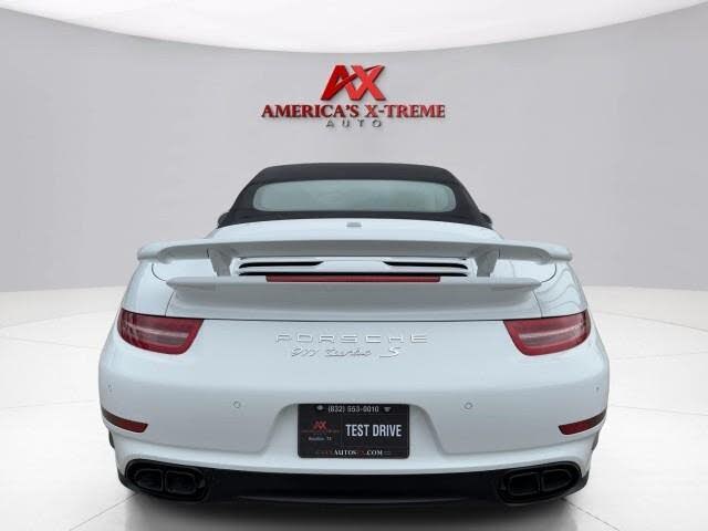 2016 Porsche 911 Turbo S Cabriolet AWD photo 5 of 24