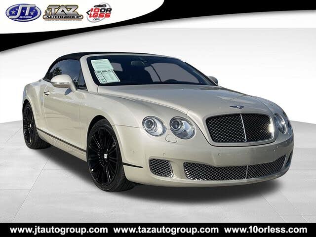 2010 Bentley Continental GTC Speed AWD