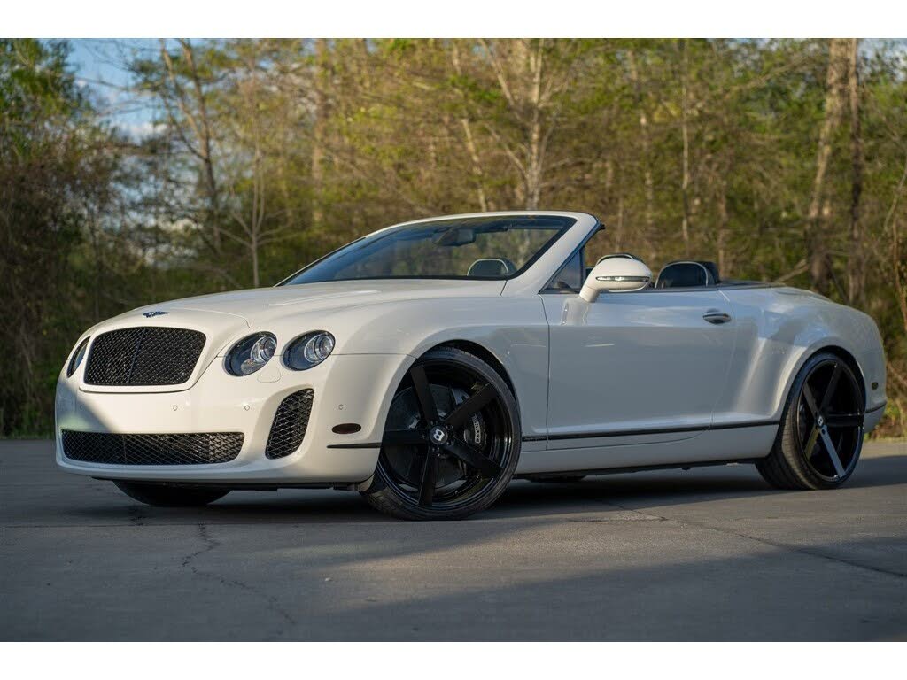 2012 Bentley Continental Supersports Convertible AWD photo 3