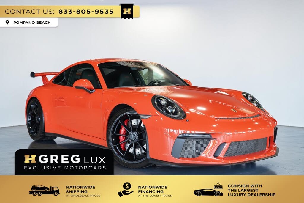 2018 Porsche 911 GT3 Coupe RWD