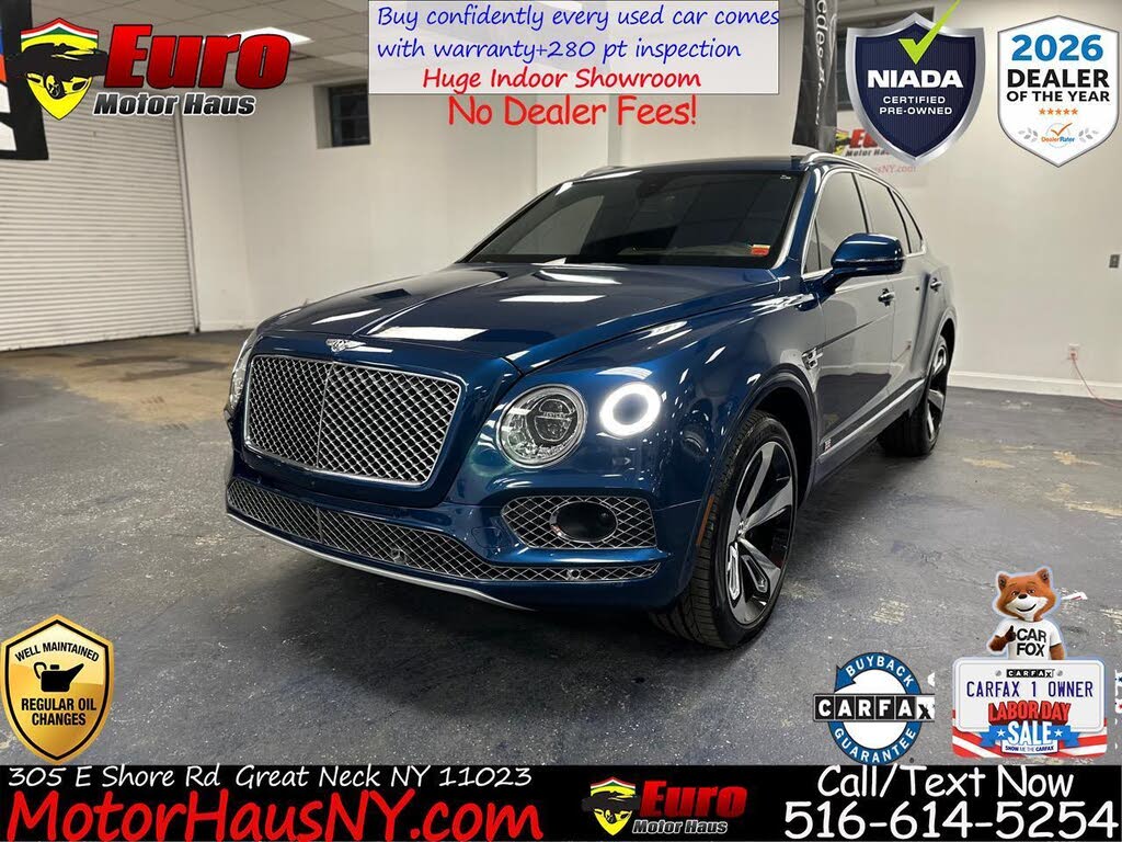 2018 Bentley Bentayga W12 Signature Edition AWD