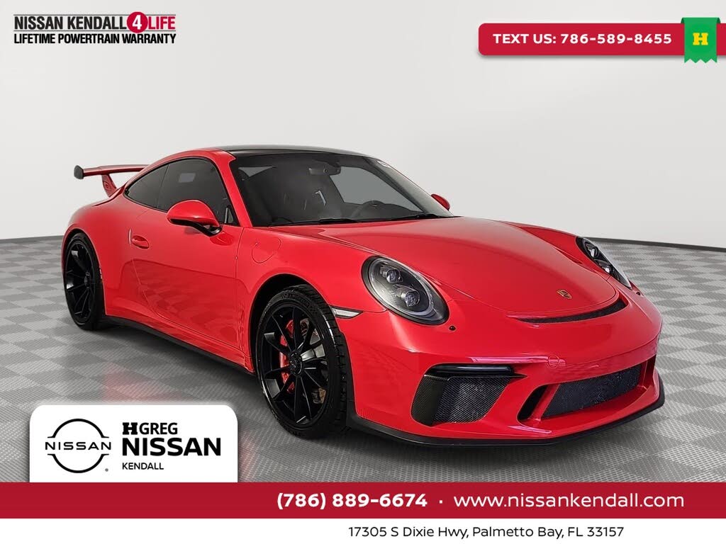 2018 Porsche 911 GT3 Coupe RWD