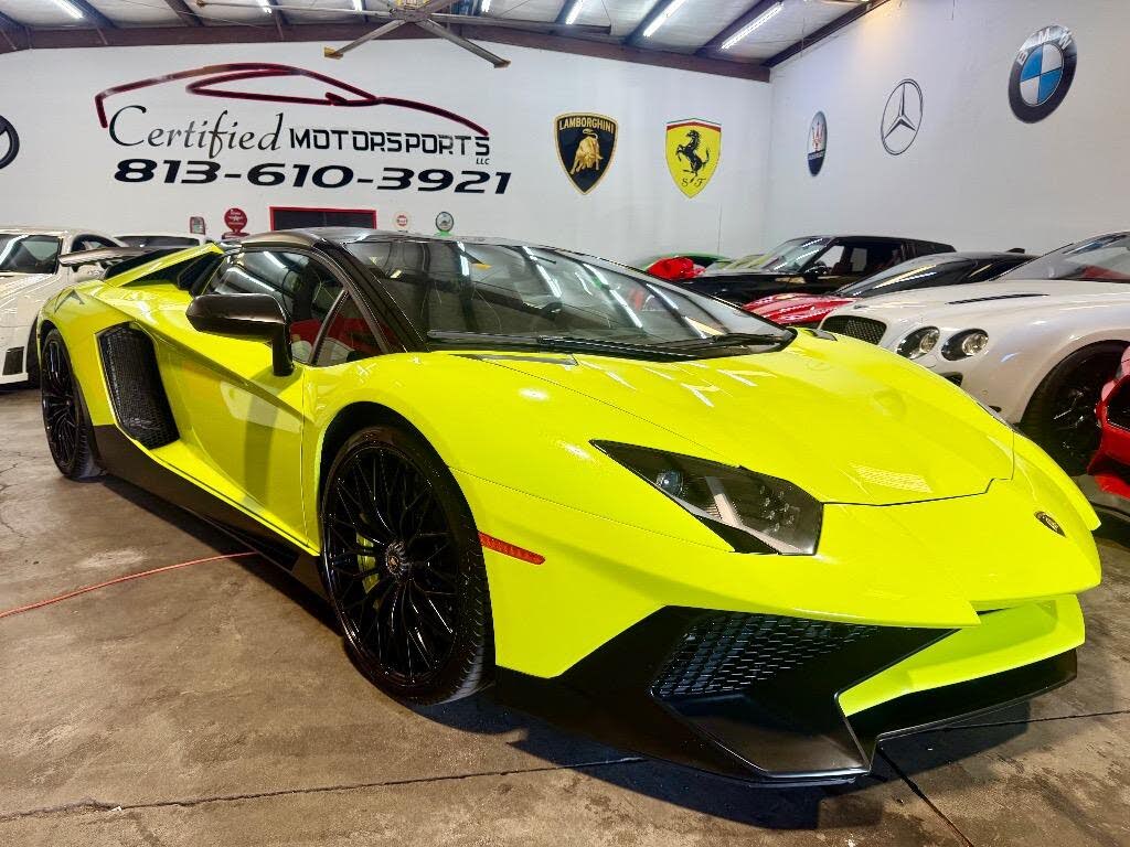 2016 Lamborghini Aventador LP 750-4 SV Coupe AWD