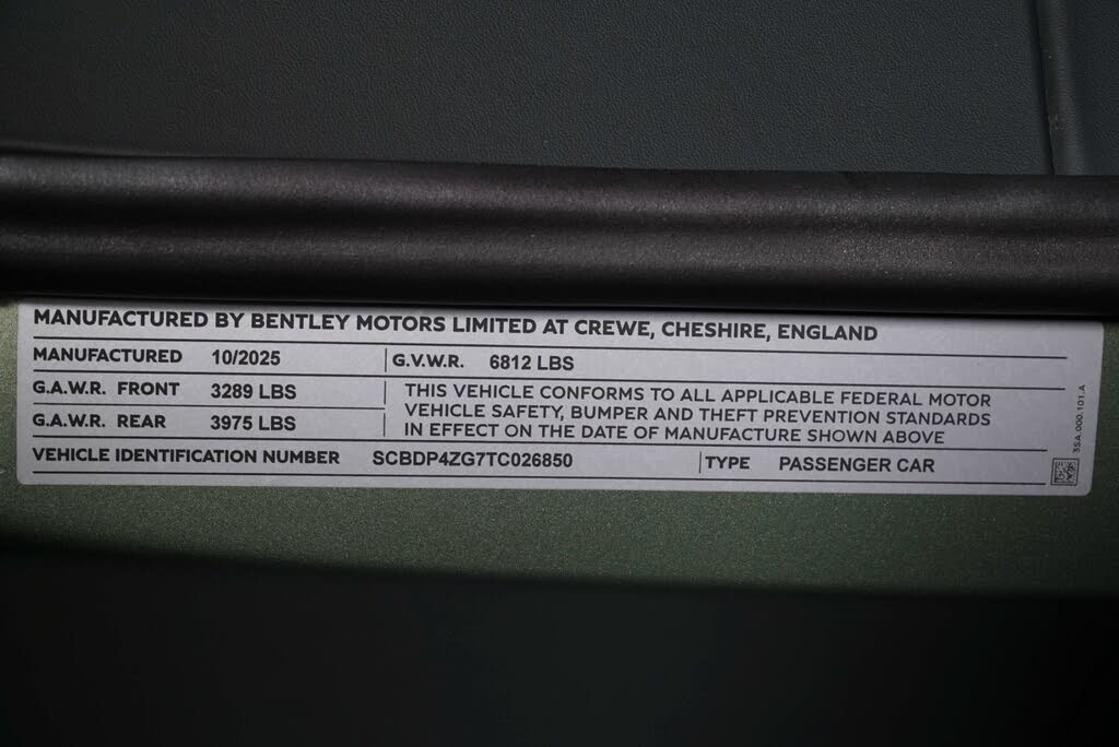 2026 Bentley Continental GTC AWD photo 23