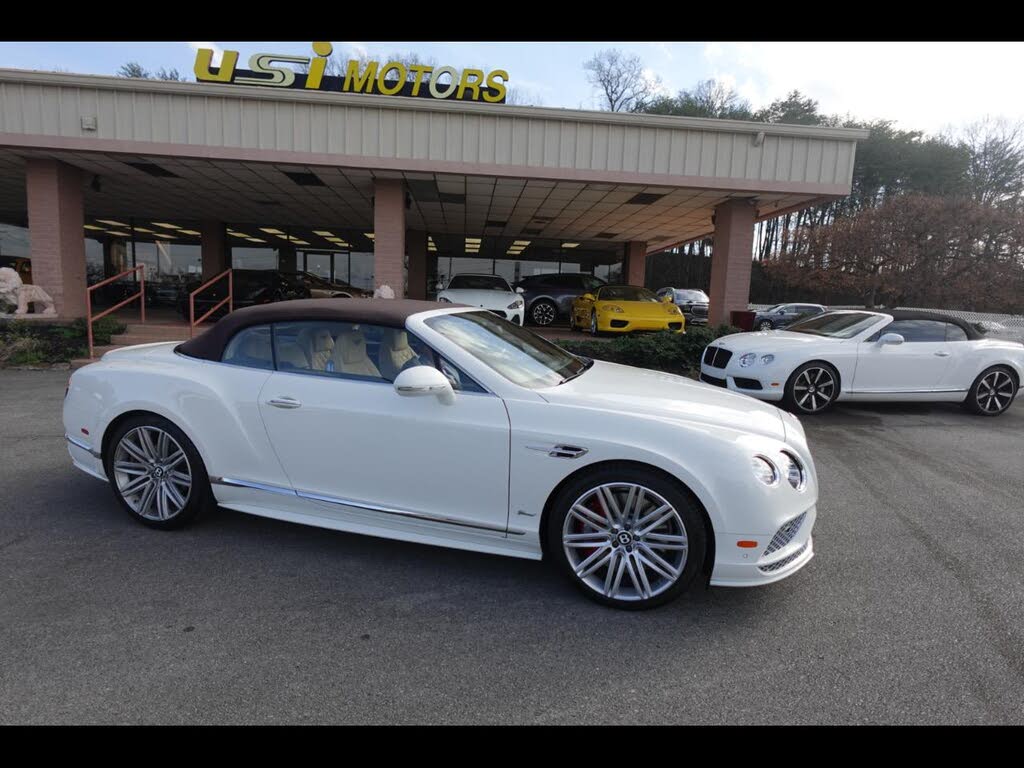 2016 Bentley Continental GTC Speed AWD