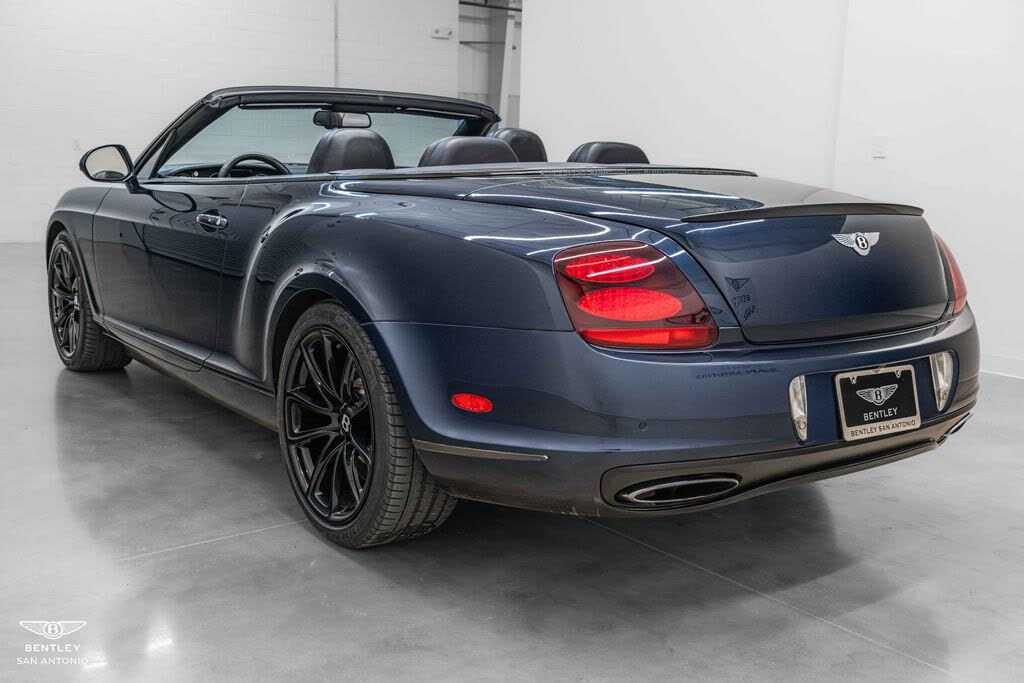 2012 Bentley Continental Supersports Convertible AWD photo 3