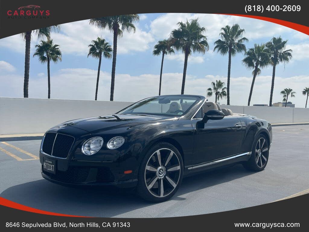 2013 Bentley Continental GTC W12 AWD