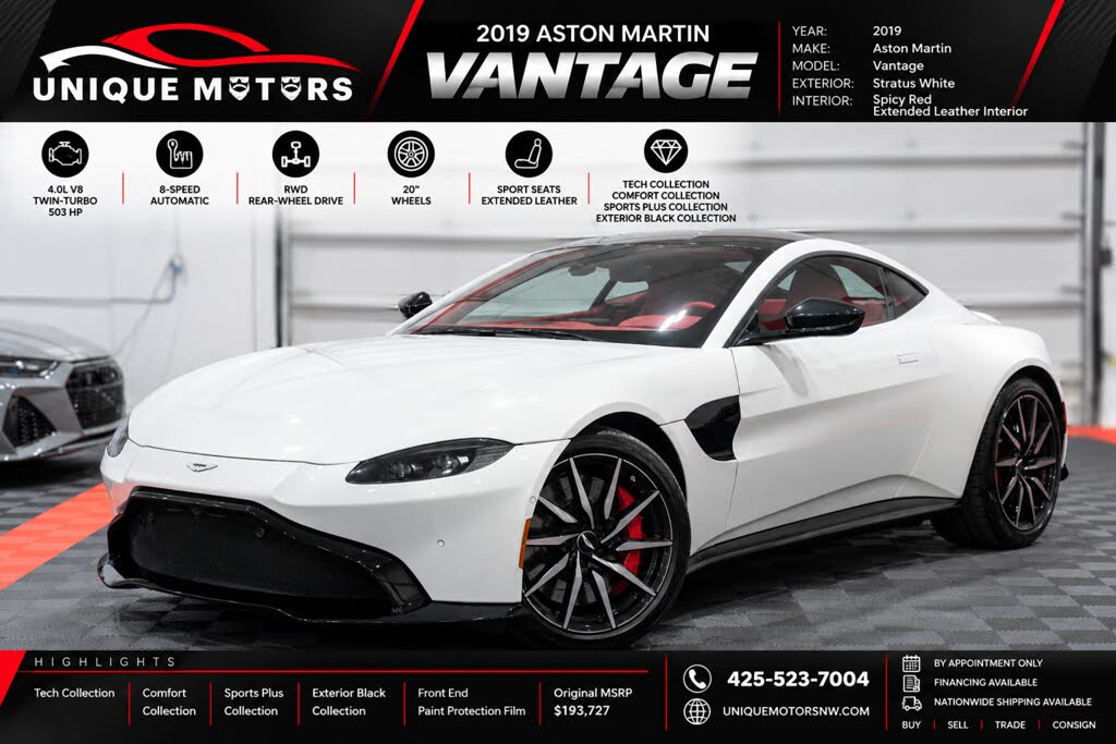 2019 Aston Martin Vantage RWD