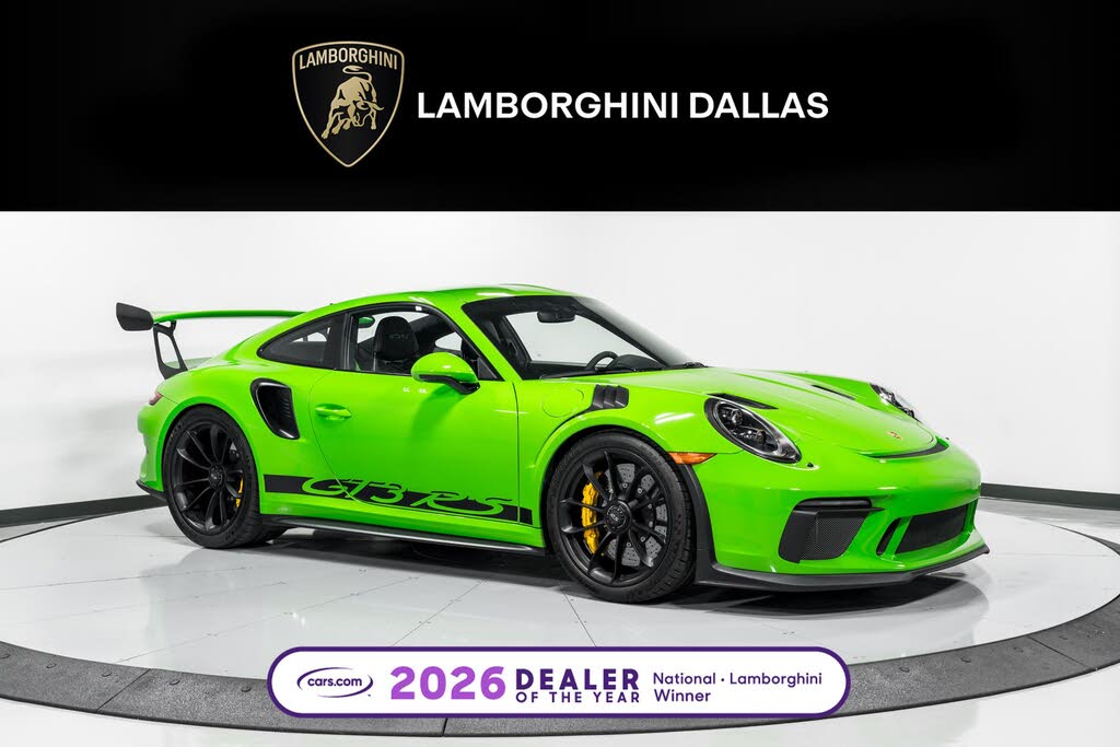 2019 Porsche 911 GT3 RS Coupe RWD