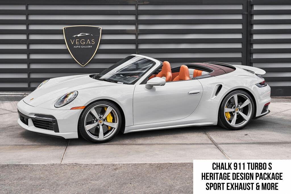 2024 Porsche 911 Turbo S Cabriolet AWD photo 1 of 24