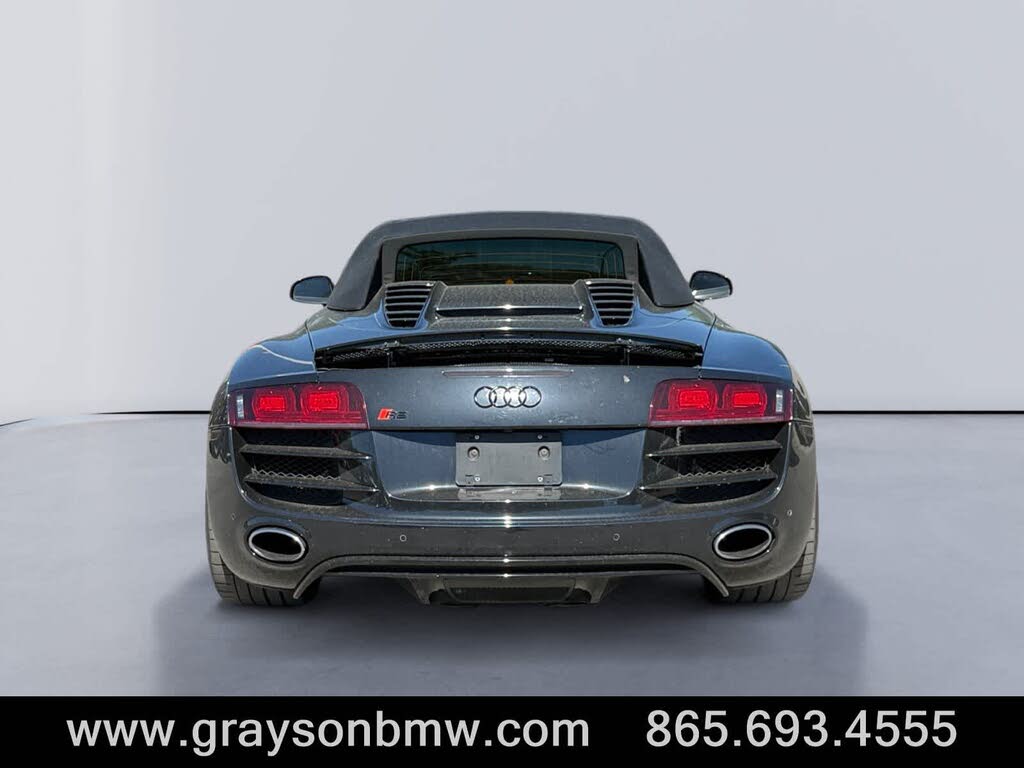 2011 Audi R8 5.2 quattro Spyder AWD photo 4 of 24