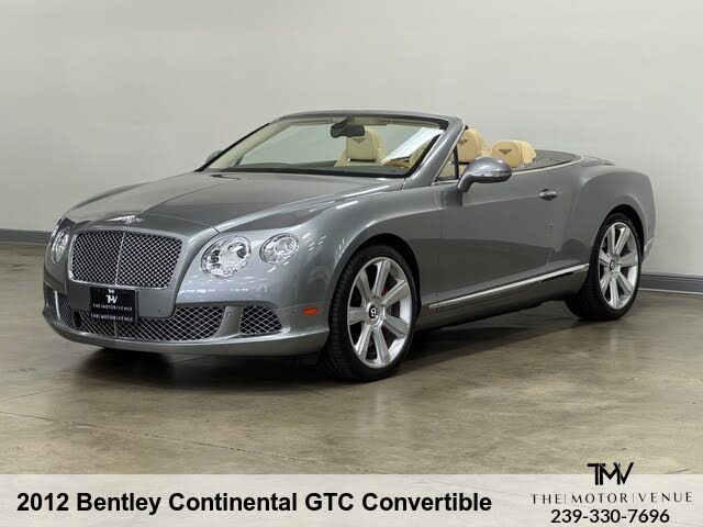 2012 Bentley Continental GTC W12 AWD