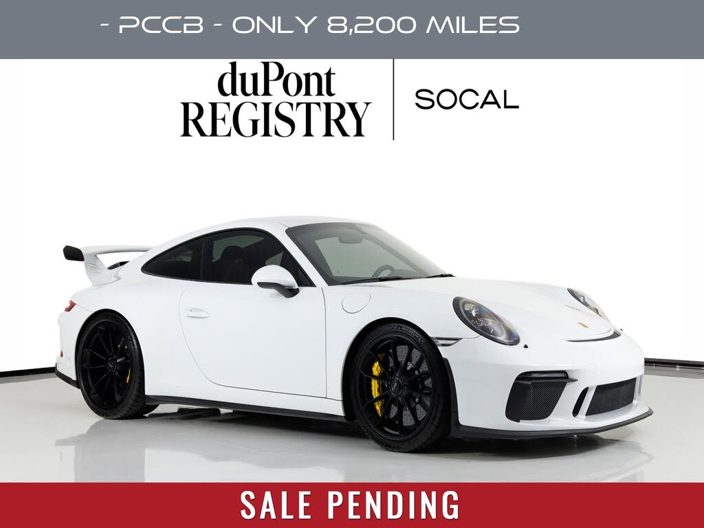 2018 Porsche 911 GT3 Coupe RWD