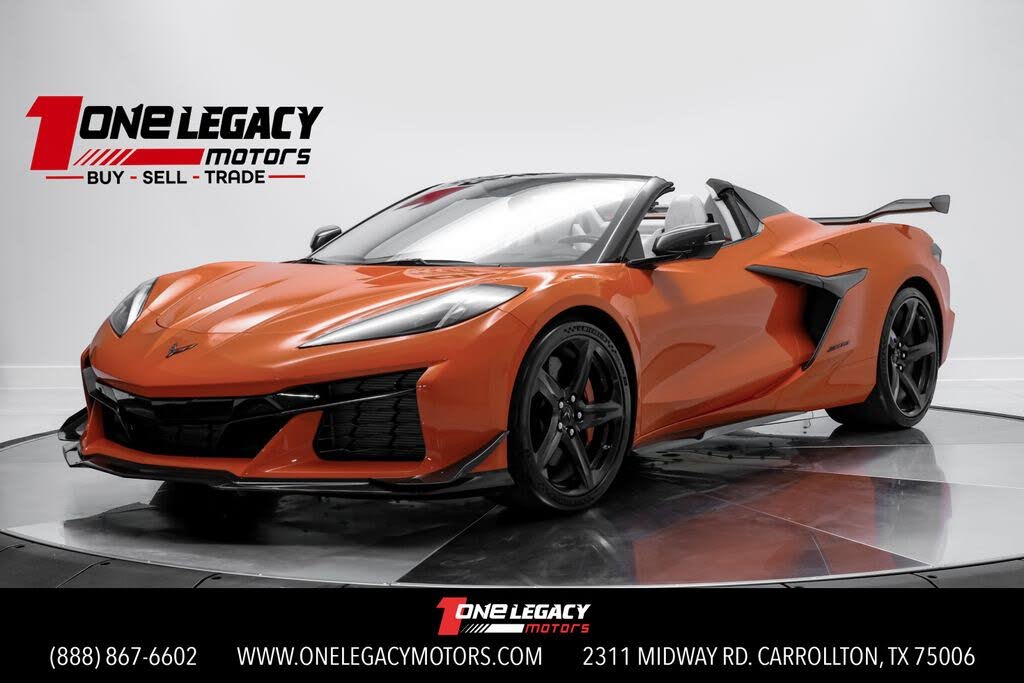 2023 Chevrolet Corvette Z06 3LZ Convertible RWD - $140,990