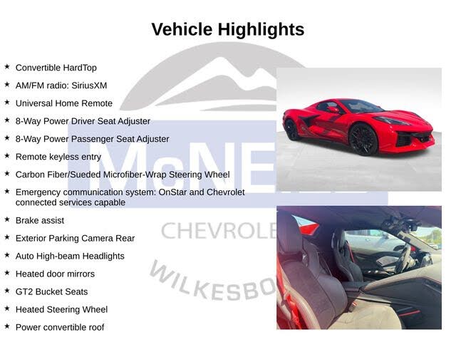 2025 Chevrolet Corvette Z06 3LZ Convertible RWD photo 10