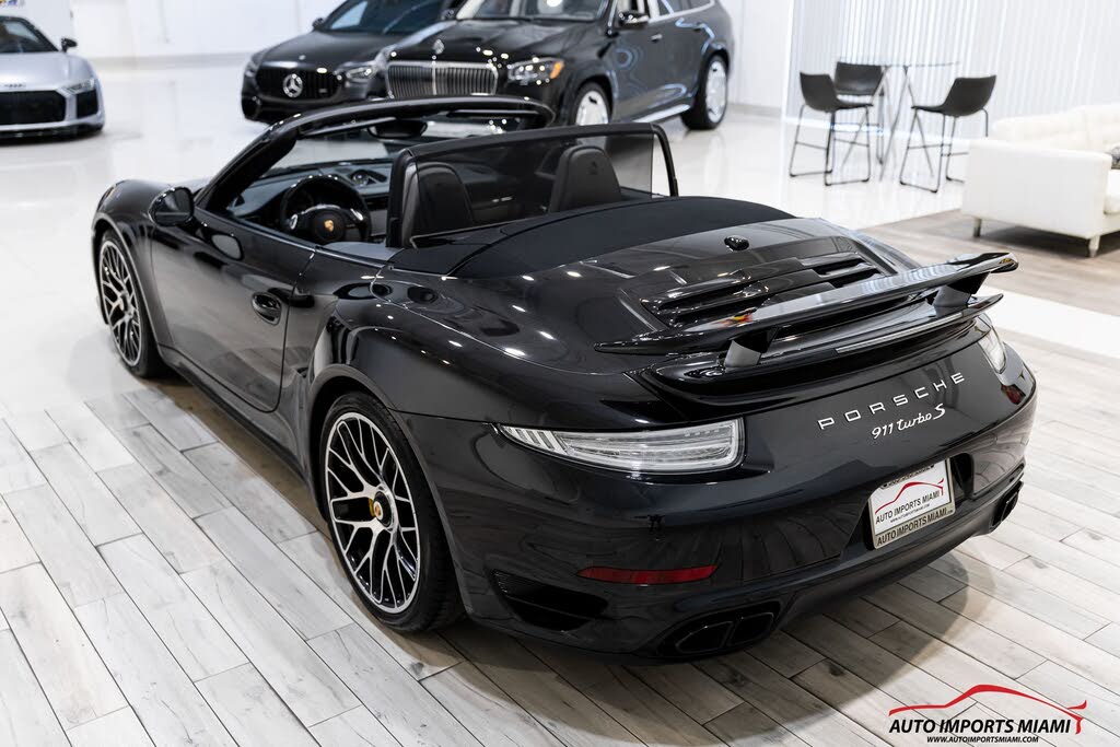 2014 Porsche 911 Turbo S Cabriolet AWD photo 14 of 24