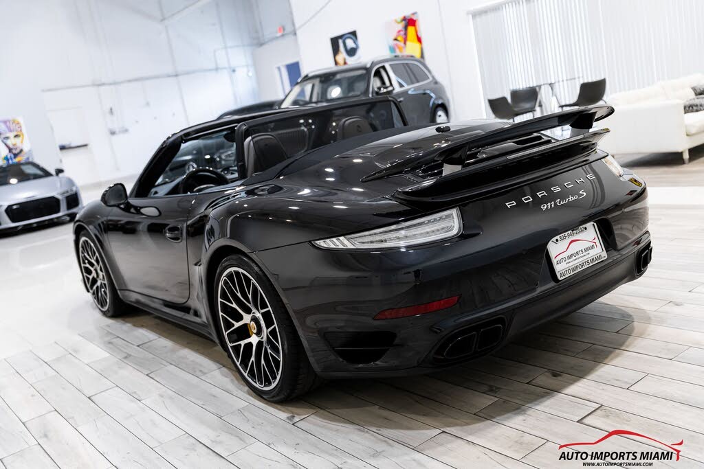 2014 Porsche 911 Turbo S Cabriolet AWD photo 15 of 24
