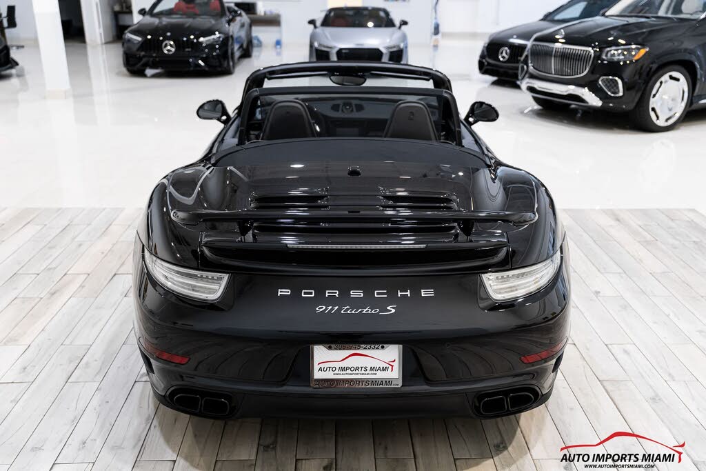 2014 Porsche 911 Turbo S Cabriolet AWD photo 16 of 24