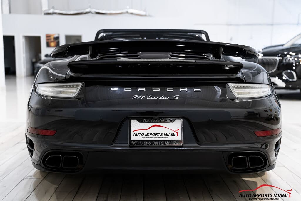 2014 Porsche 911 Turbo S Cabriolet AWD photo 17 of 24