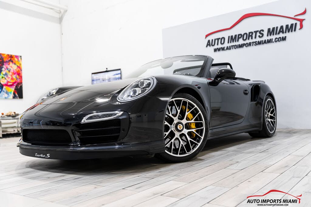 2014 Porsche 911 Turbo S Cabriolet AWD photo 3 of 24