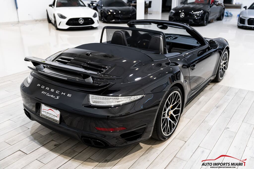 2014 Porsche 911 Turbo S Cabriolet AWD photo 21 of 24