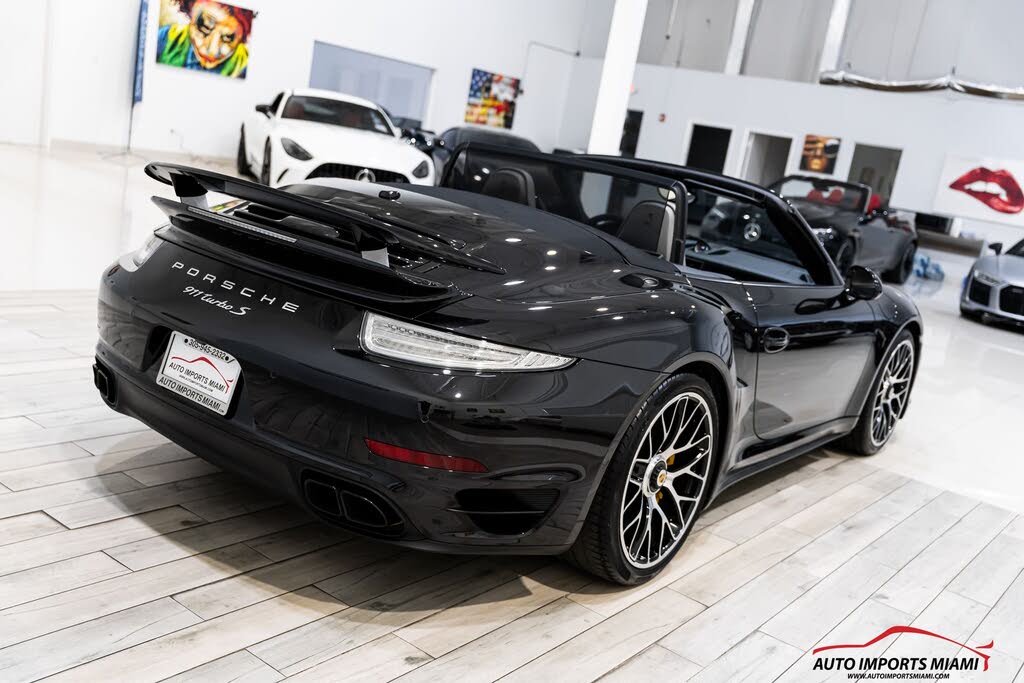 2014 Porsche 911 Turbo S Cabriolet AWD photo 22 of 24