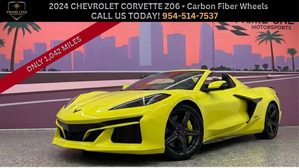 2024 Chevrolet Corvette Z06 3LZ Convertible RWD