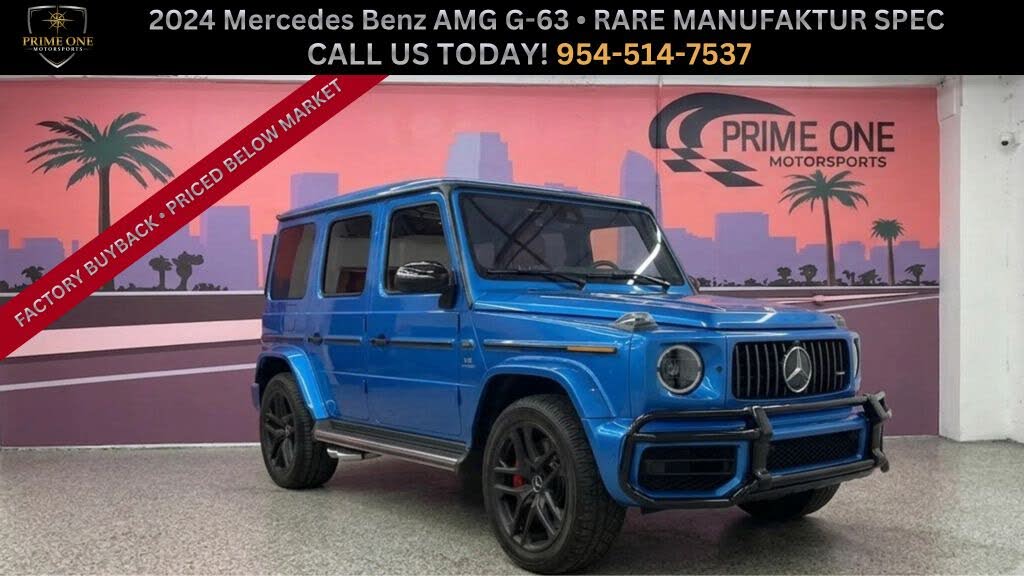 2024 Mercedes-Benz G-Class AMG G 63 4MATIC