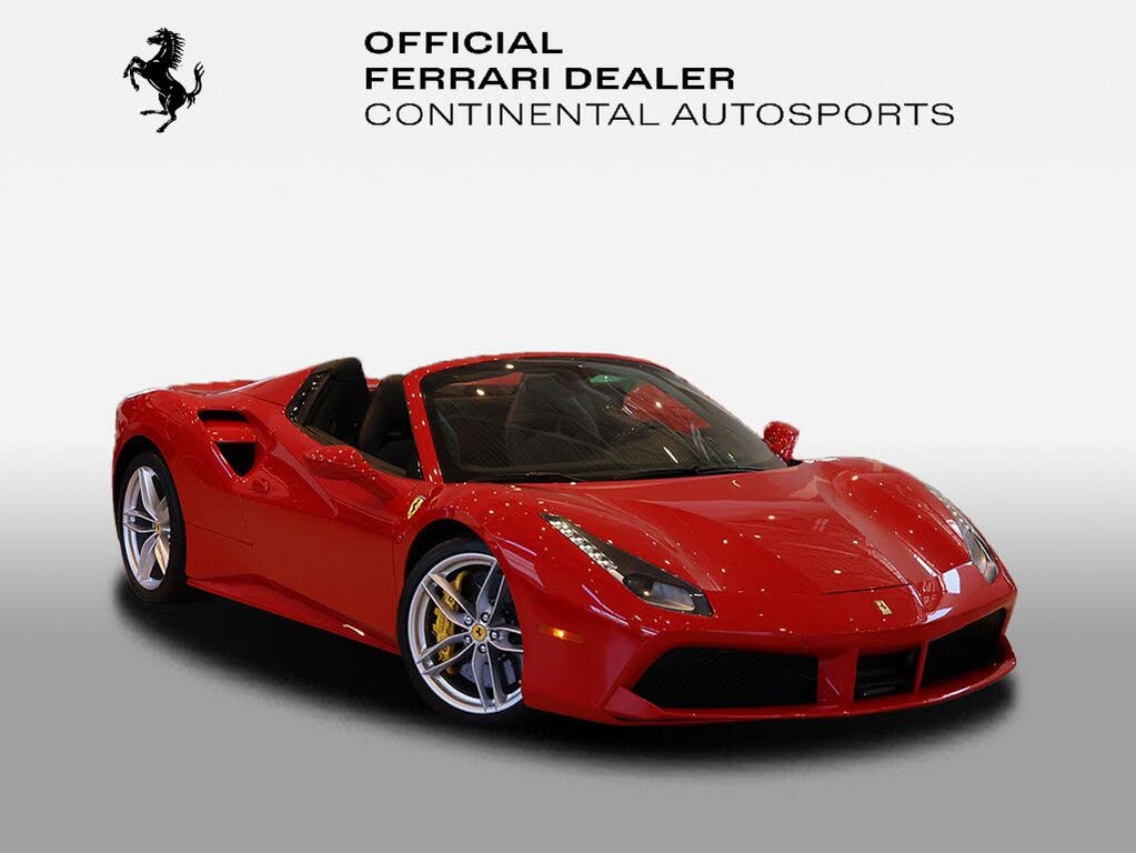 2017 Ferrari 488 Spider RWD - $424,999