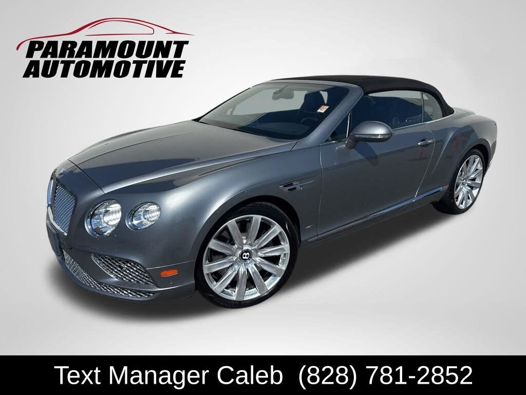 2016 Bentley Continental GTC W12 AWD