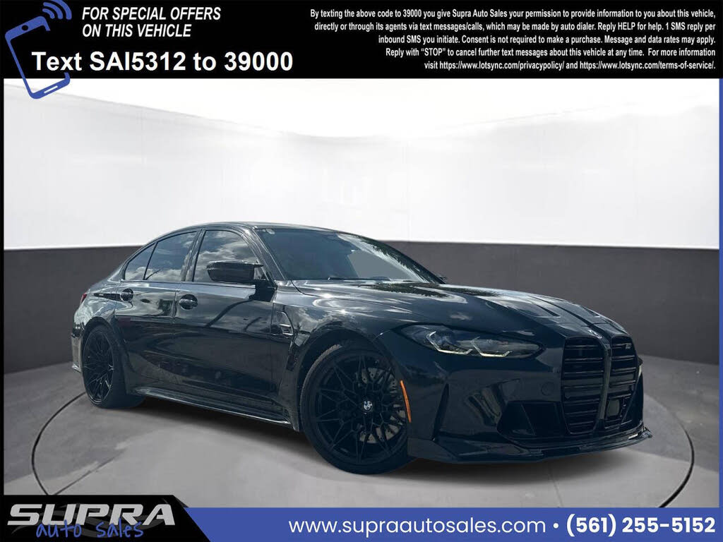 2024 BMW M3 Competition xDrive AWD - $60,499