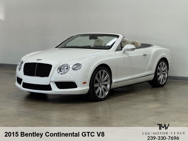 2015 Bentley Continental GTC V8 AWD