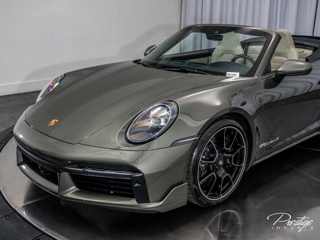 2022 Porsche 911 Turbo S Cabriolet AWD photo 12 of 24