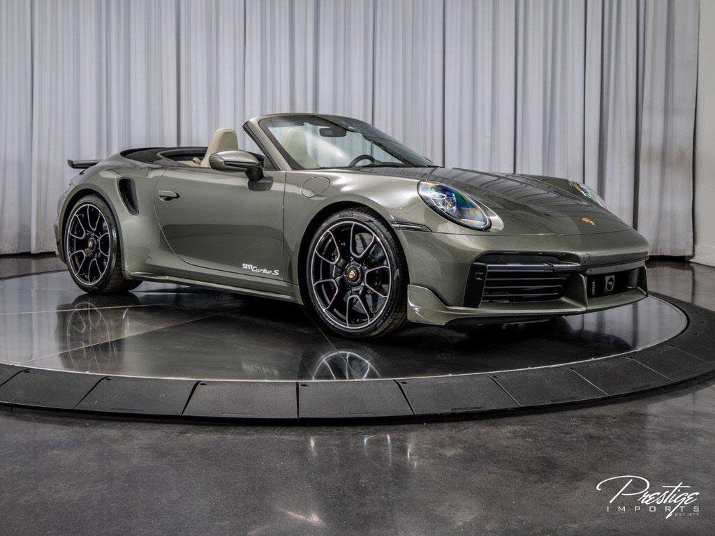 2022 Porsche 911 Turbo S Cabriolet AWD photo 3 of 24