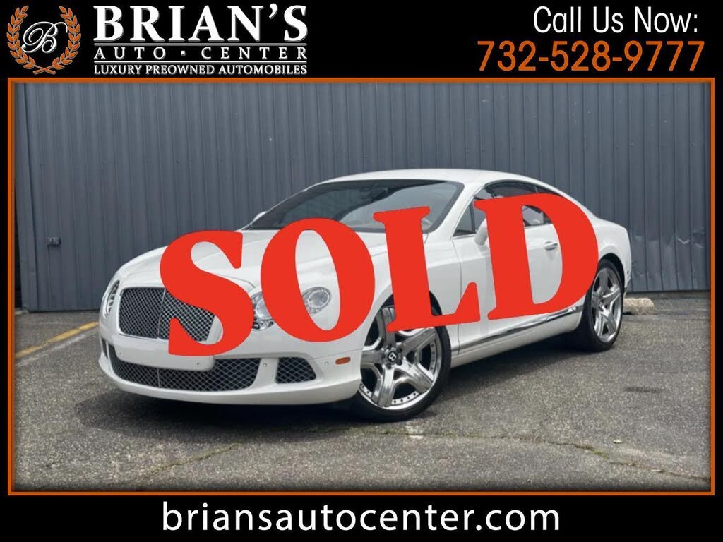 2012 Bentley Continental GT W12 AWD