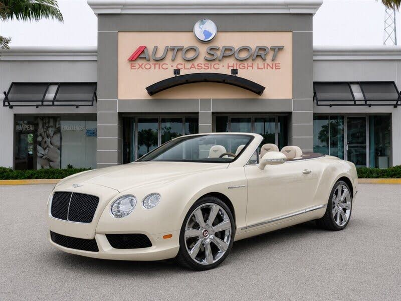 2013 Bentley Continental GTC V8 AWD