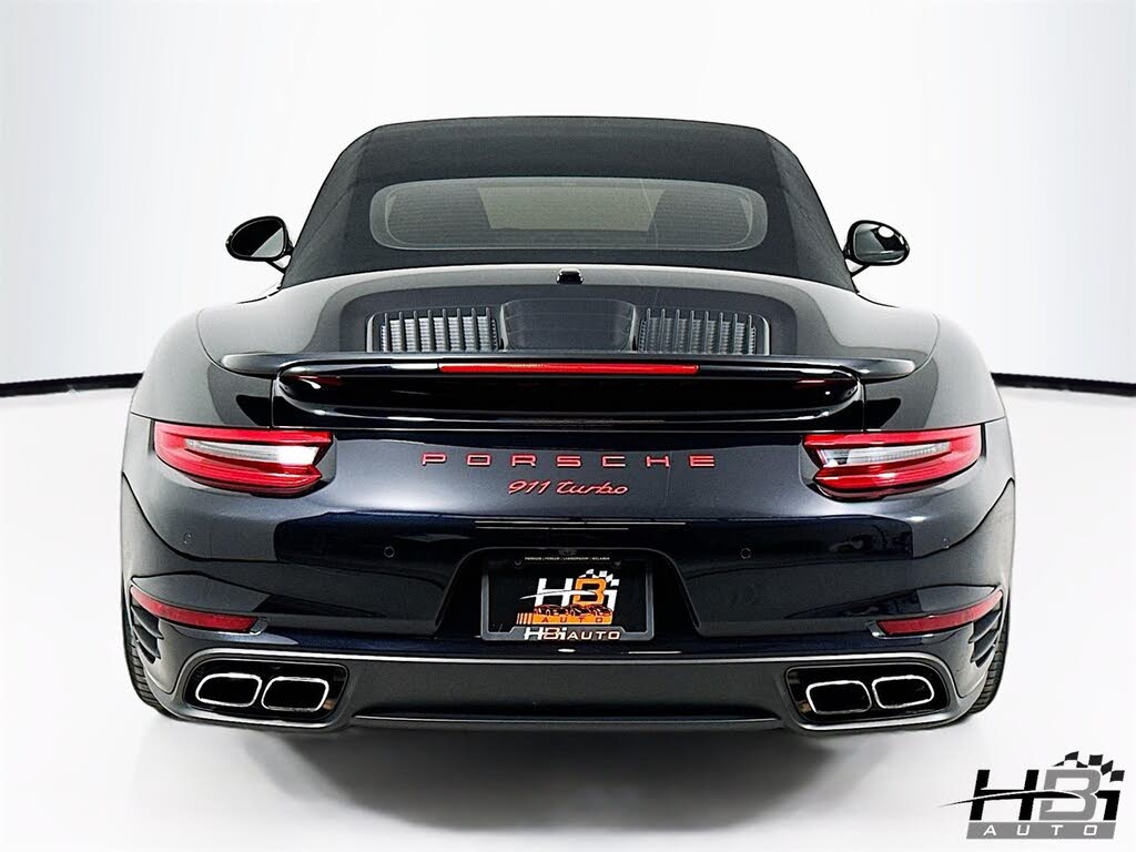 2017 Porsche 911 Turbo Cabriolet AWD photo 6 of 24