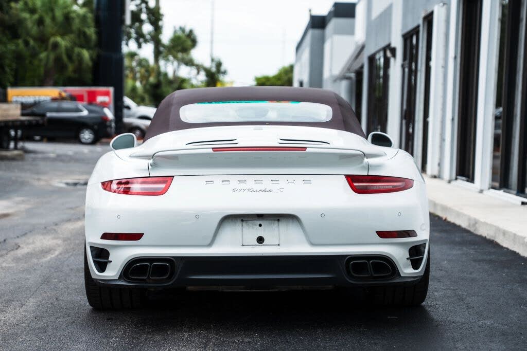 2014 Porsche 911 Turbo S Cabriolet AWD photo 8 of 24