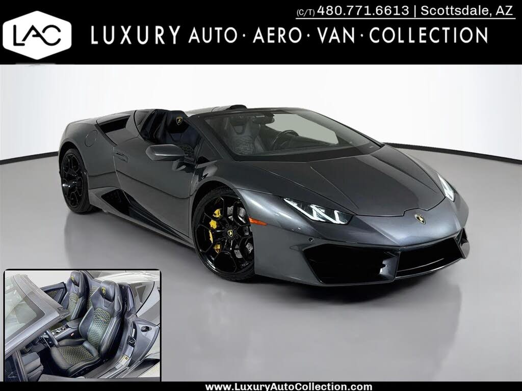 2017 Lamborghini Huracan LP 580-2 Spyder - $229,999