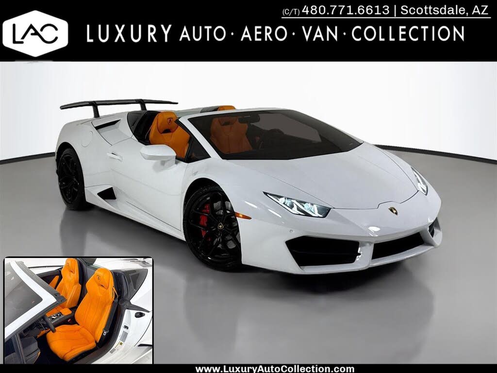 2019 Lamborghini Huracan LP 580-2 Spyder Convertible RWD - $229,699