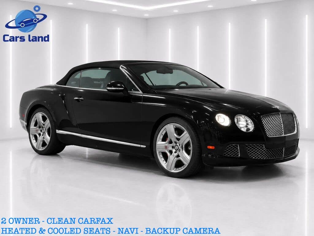 2013 Bentley Continental GTC W12 AWD