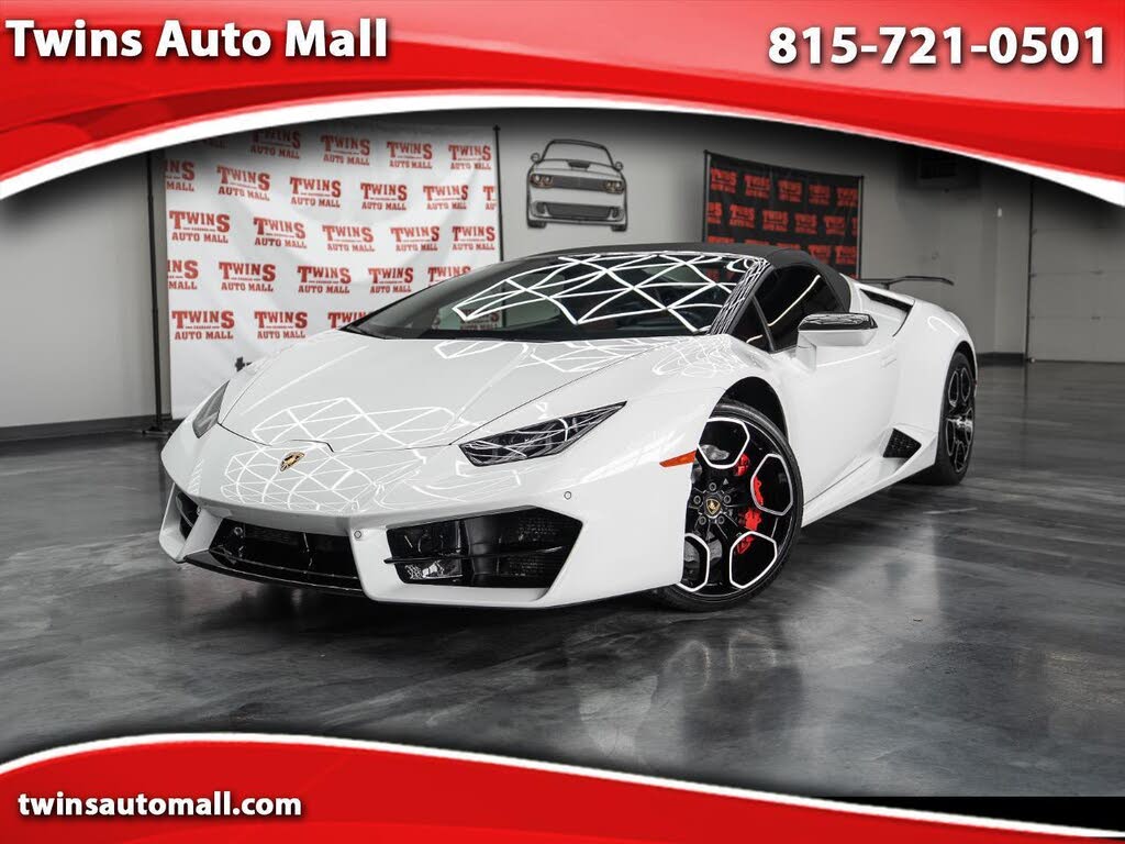 2019 Lamborghini Huracan LP 580-2 Spyder Convertible RWD