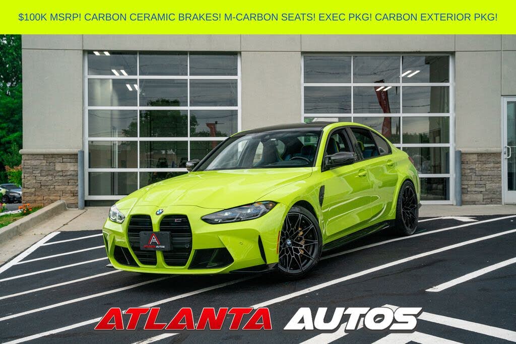 2021 BMW M3 Competition RWD - $72,995