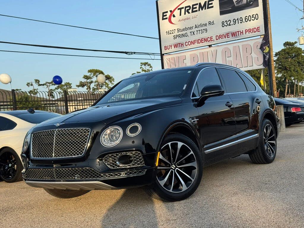 2018 Bentley Bentayga W12 Black Edition AWD