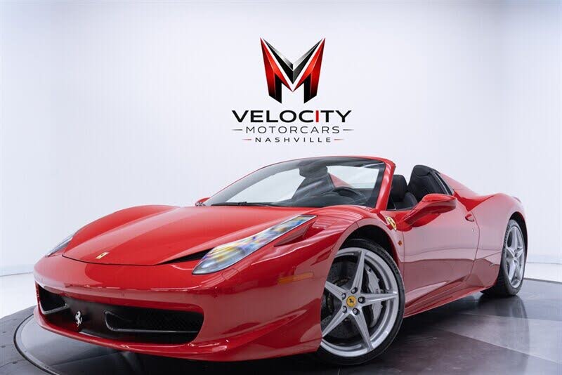 2012 Ferrari 458 Spider RWD