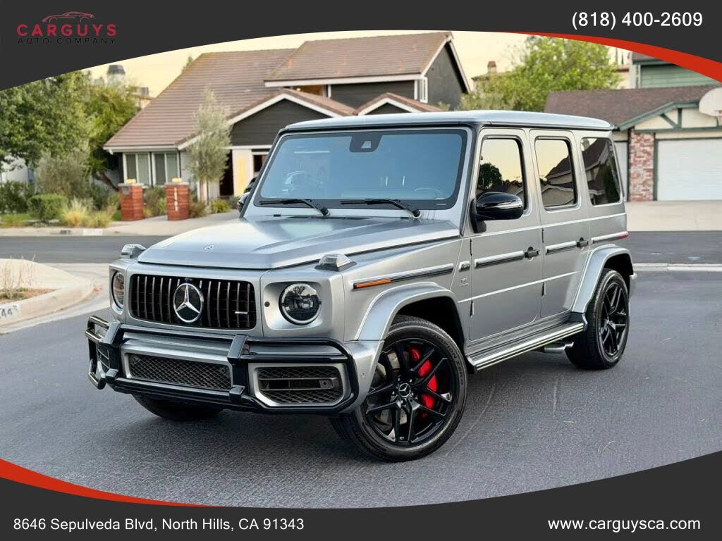 2020 Mercedes-Benz G-Class AMG G 63 4MATIC - $125,000